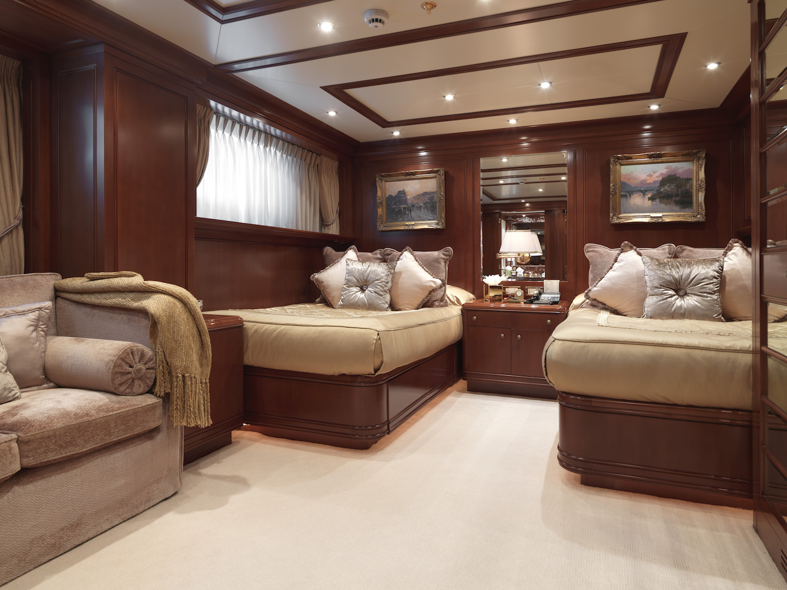 Twin Cabin Luxury Yacht Browser by CHARTERWORLD Superyacht Charter